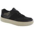 Women's High Street-X Lace Up Sneaker in Black Chital
