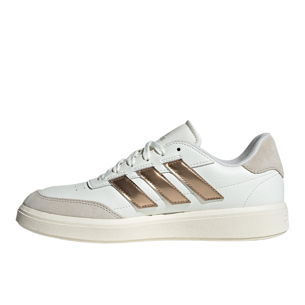 Courtblock Metallic Lace Up Sneakers