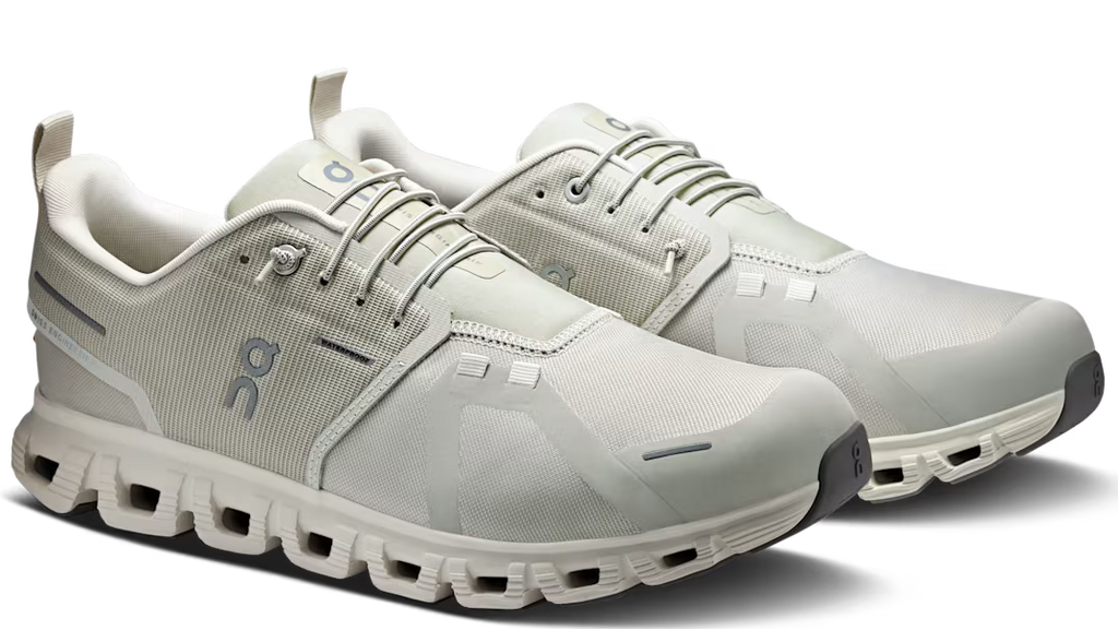 On Running Cloud 6 Waterproof Pelican Ghost