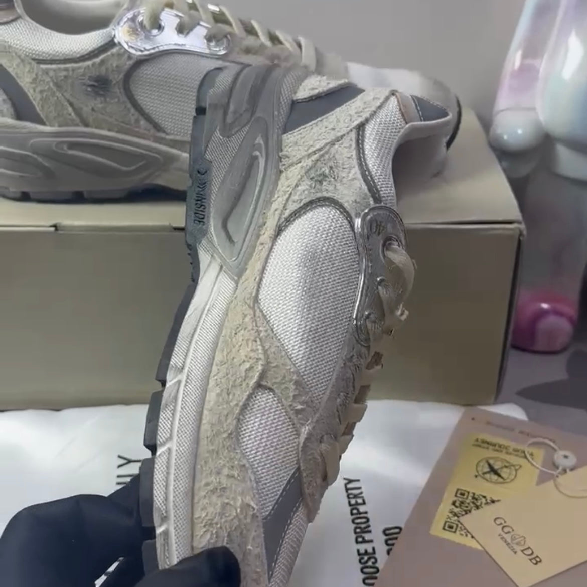 Dad-Star Off White Light Grey