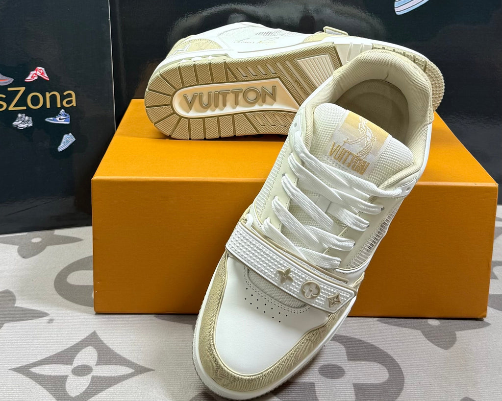 Trainer Beige White