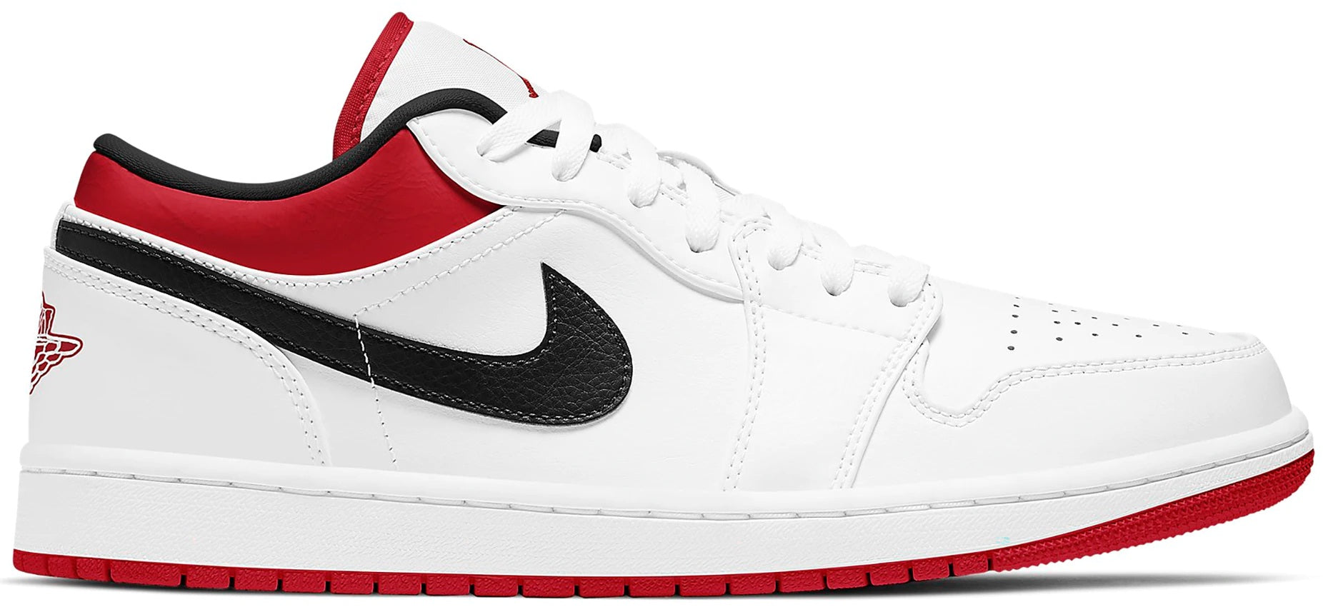 1 Low White University Red Black GS