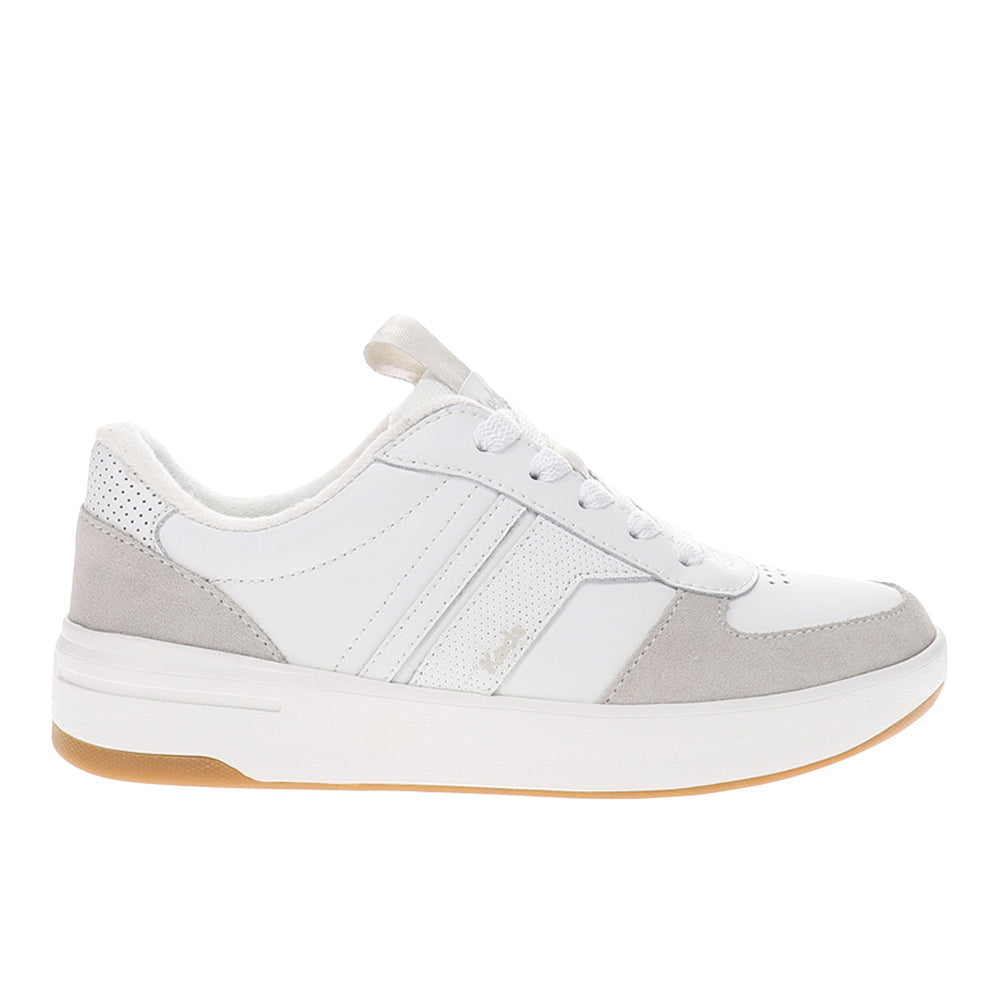 The Court II Leather/Suede Lace Up Sneakers