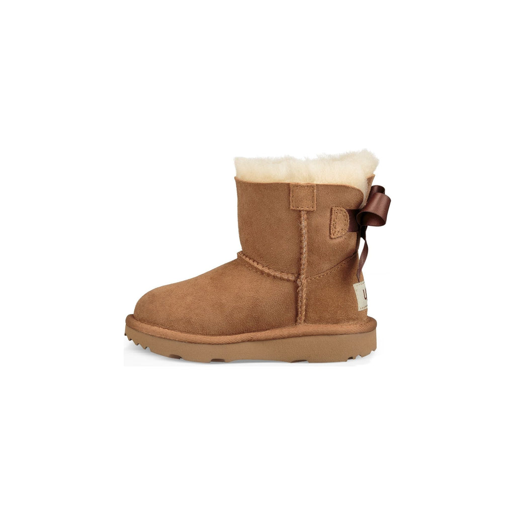Kids Mini Bailey Bow II Boot in Chestnut