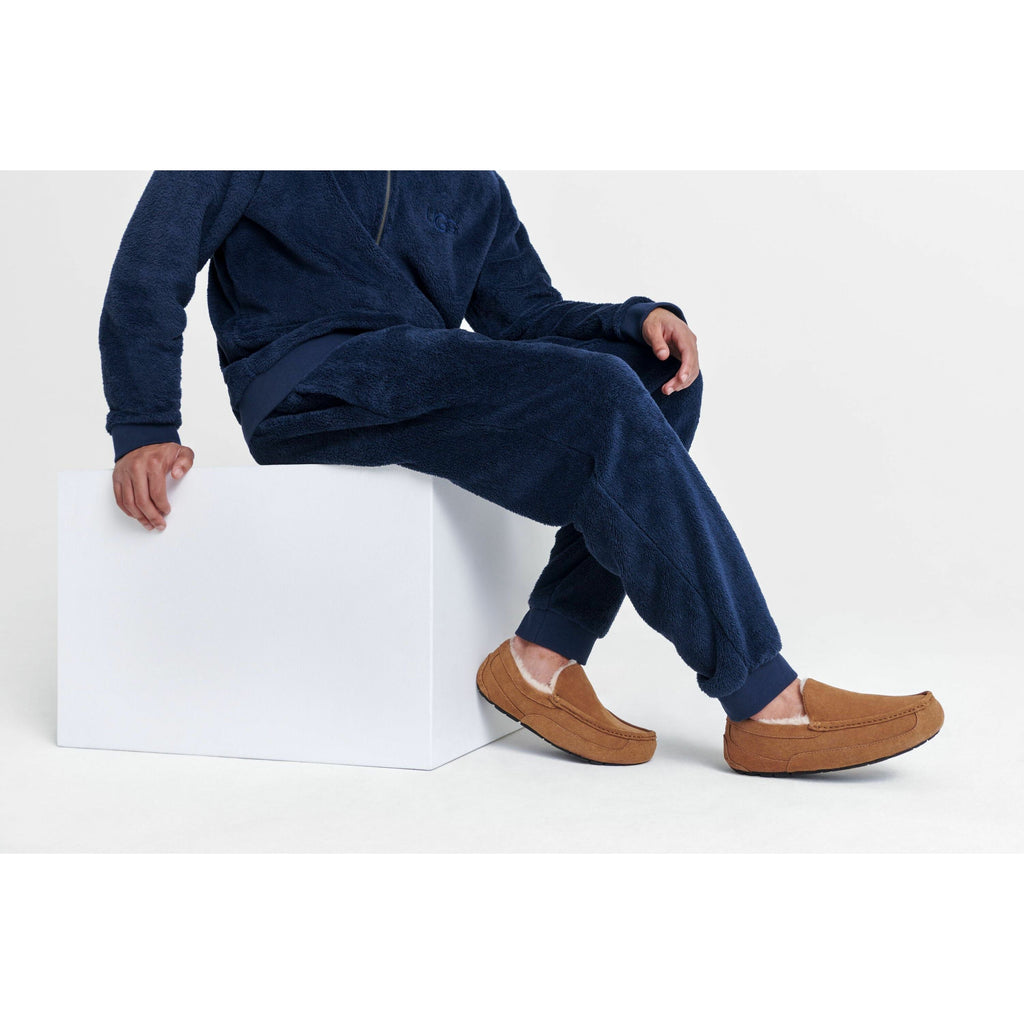 Men's Ascot Slipper in Chestnut