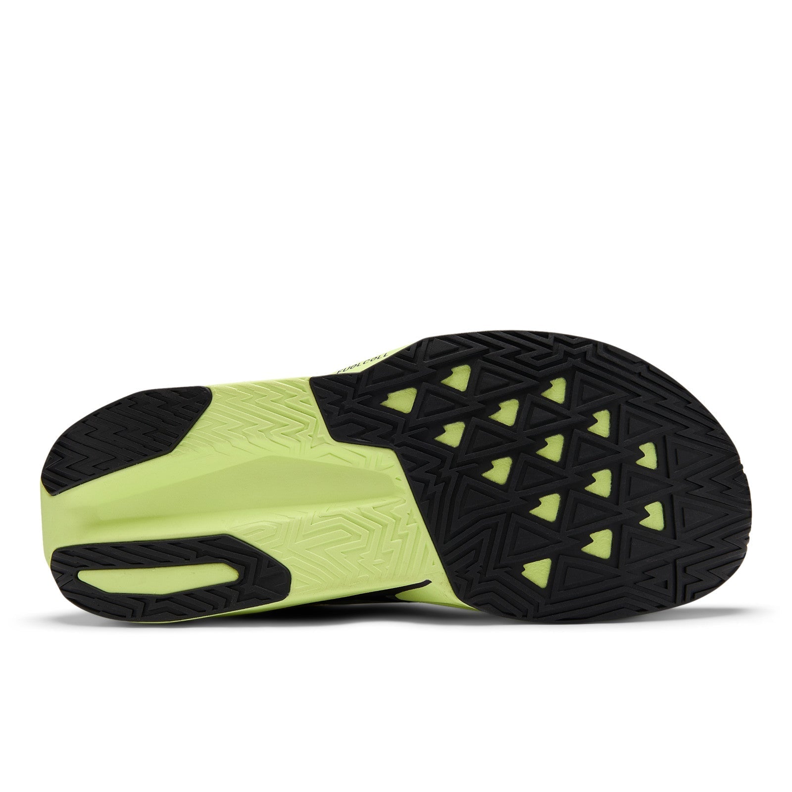 Men's FuelCell Rebel v5 in Alkaline Green with Boysenberry and Dark Silver Metallic