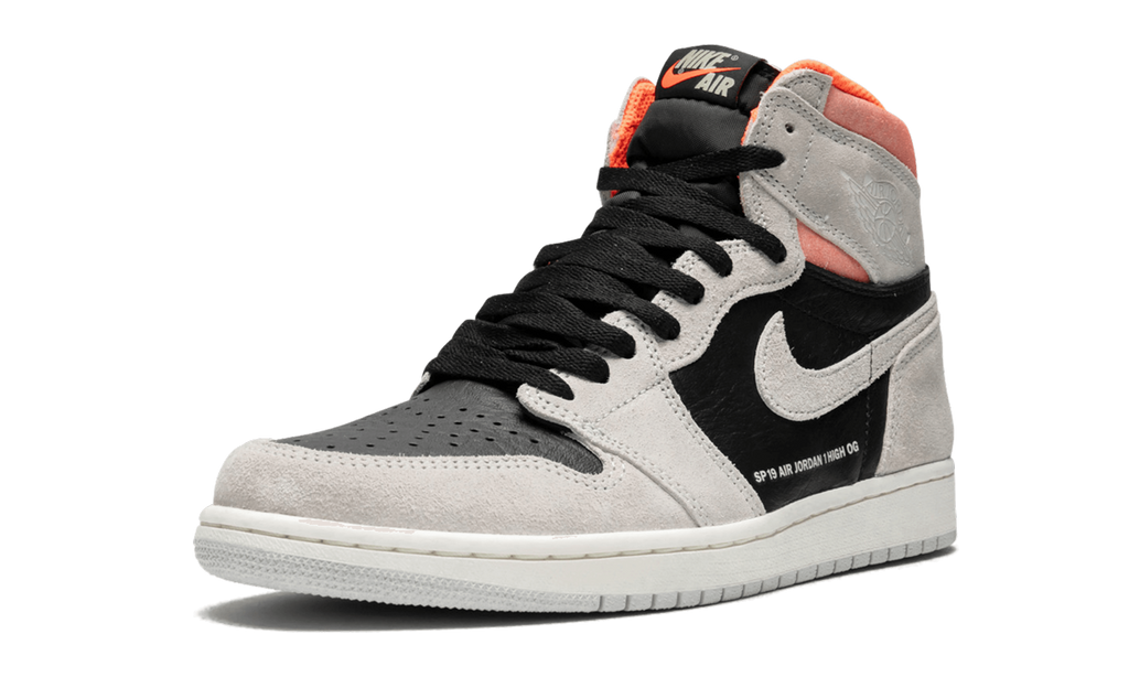 1 Retro High OG "Neutral Grey/Hyper Crimson" 555088 018
