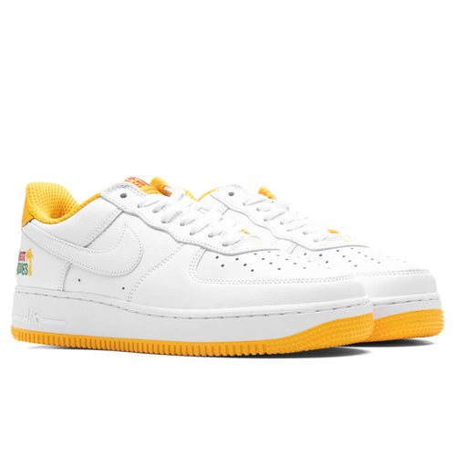 Force 1 Low Retro QS - White/University Gold