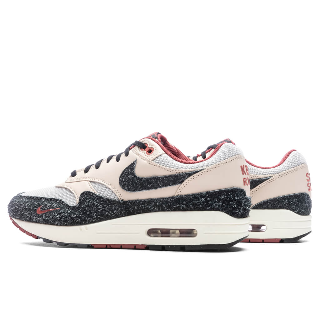 Air Max 1 PRM - Pearl White/Black/Vast Grey