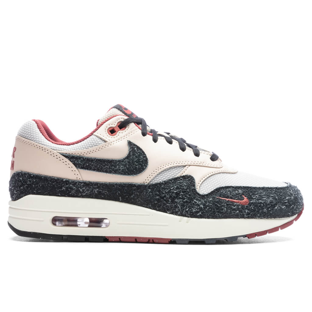 Air Max 1 PRM - Pearl White/Black/Vast Grey