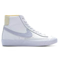 Blazer Mid '77 (GS) - White/Oxygen Purple/Coconut Milk