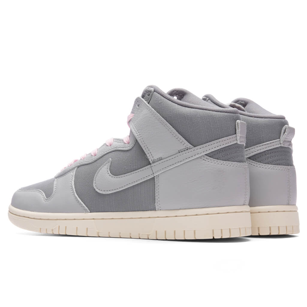 Dunk High Premium ' Particle Grey ' - Light Smoke Grey/Sail/Pink Foam