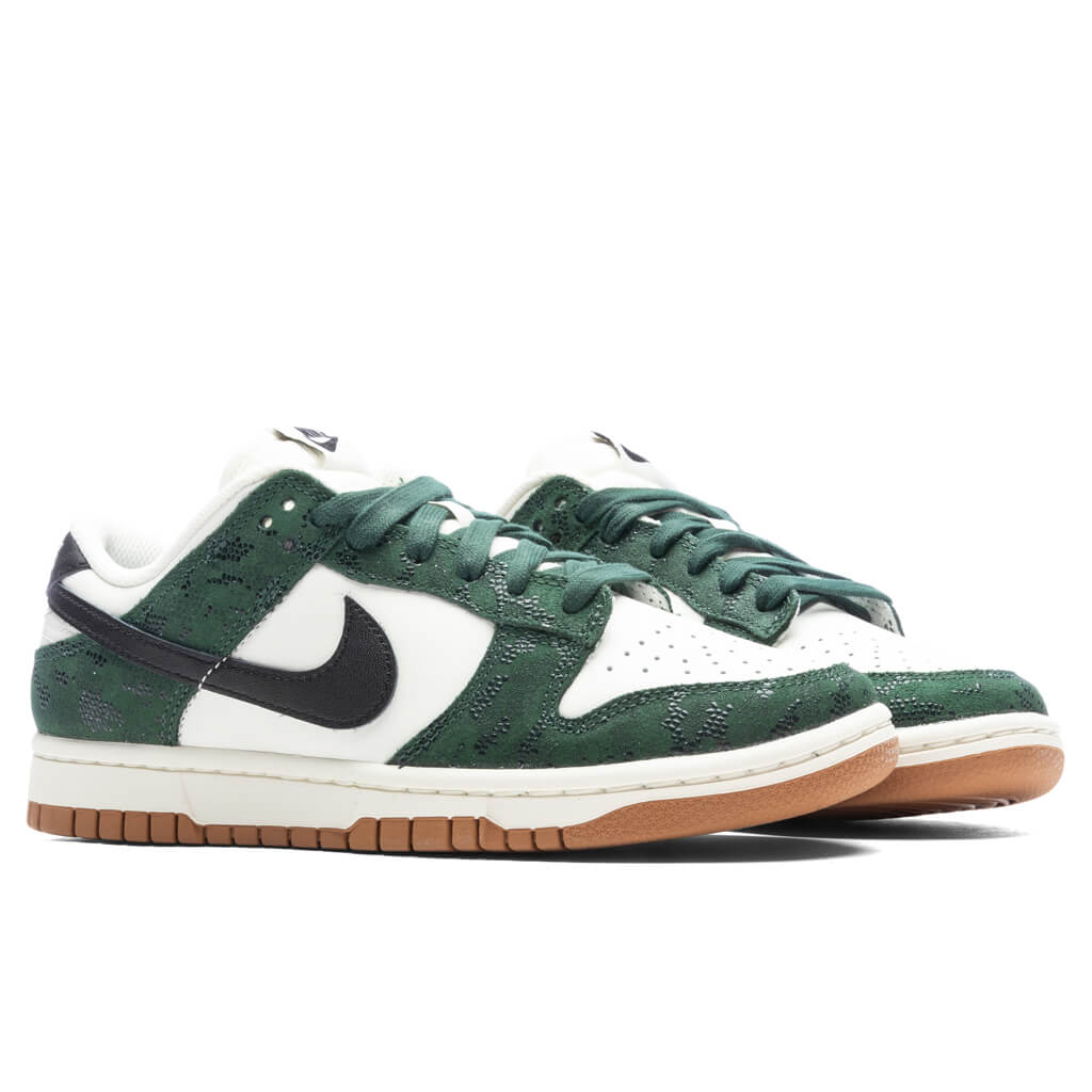 Women's Dunk Low 'Green Snake' - Pro Green/Black/Sail