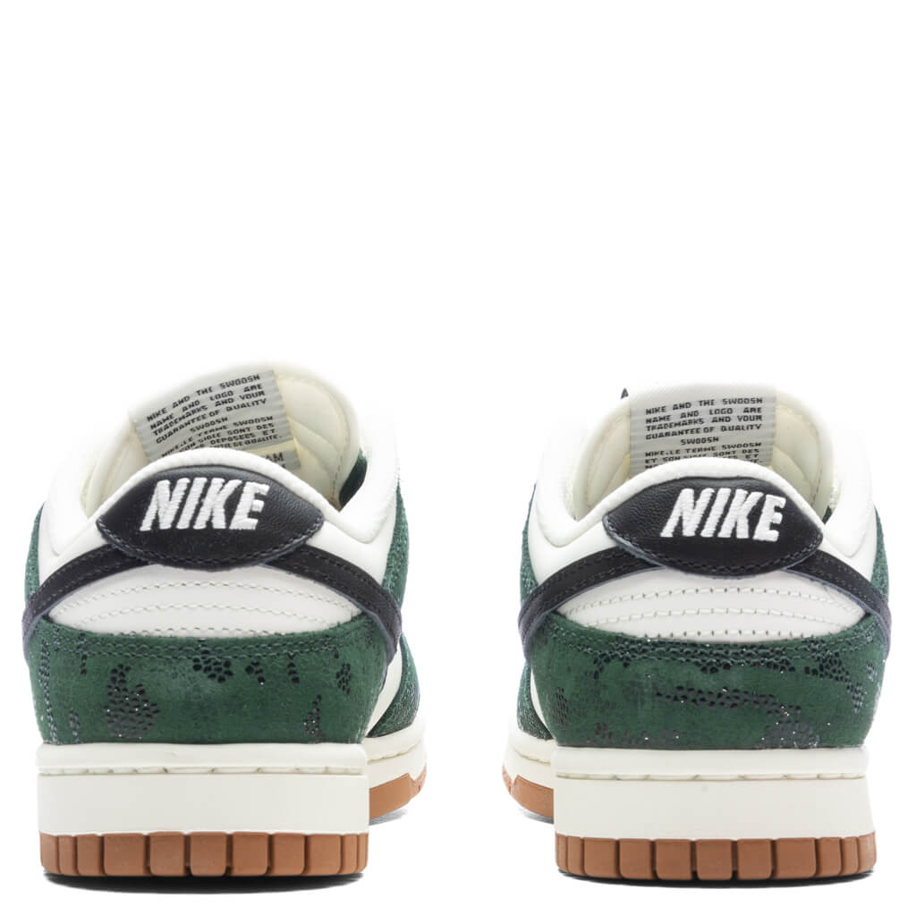 Women's Dunk Low 'Green Snake' - Pro Green/Black/Sail