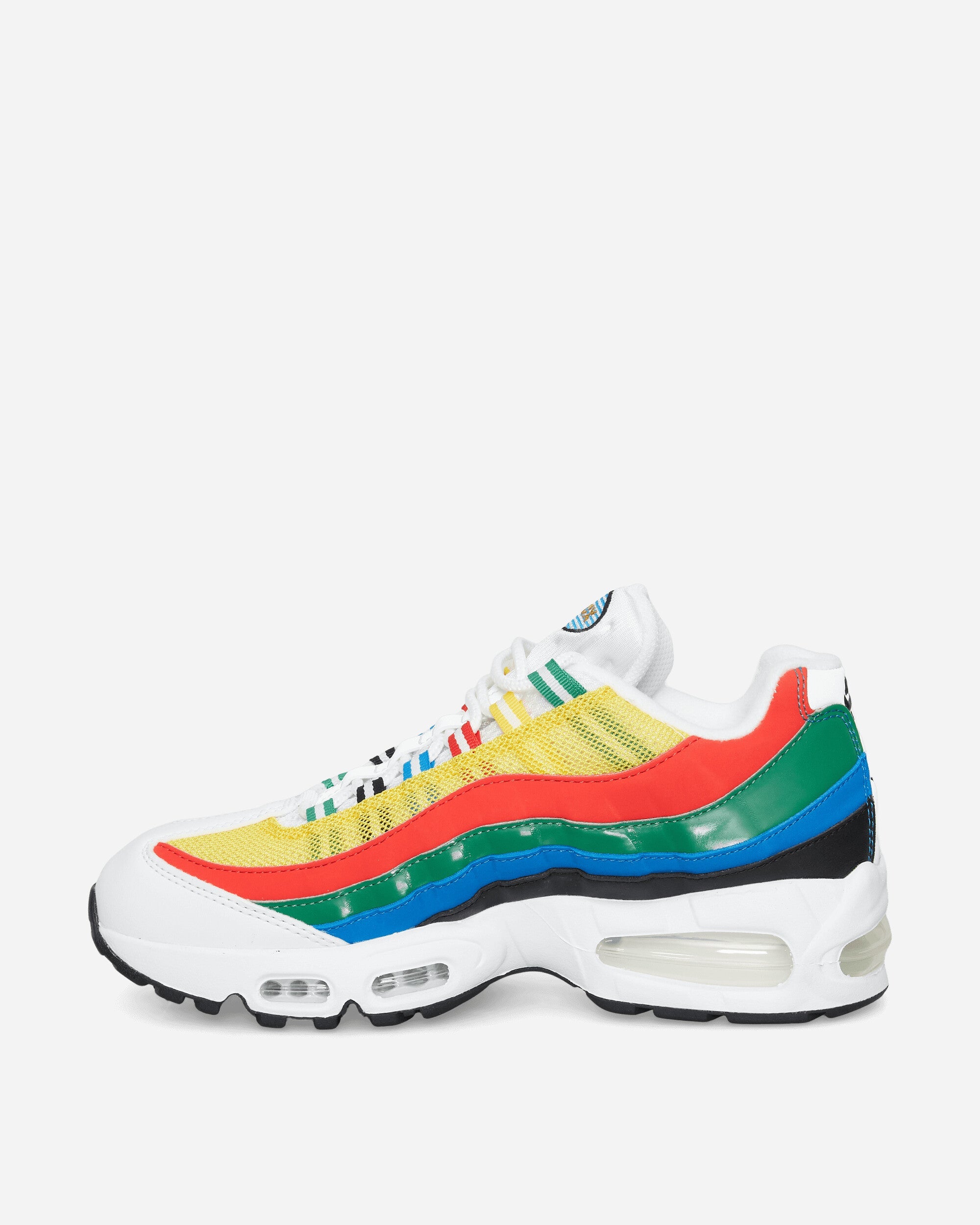 Air Max 95 Big Bubble Sneakers Varsity Maize / Chile Red / Classic Green / Photo Blue
