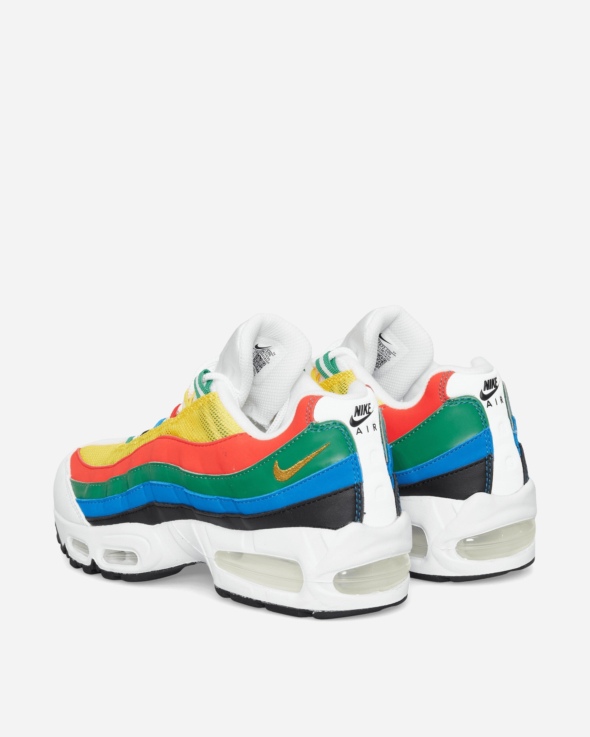 Air Max 95 Big Bubble Sneakers Varsity Maize / Chile Red / Classic Green / Photo Blue