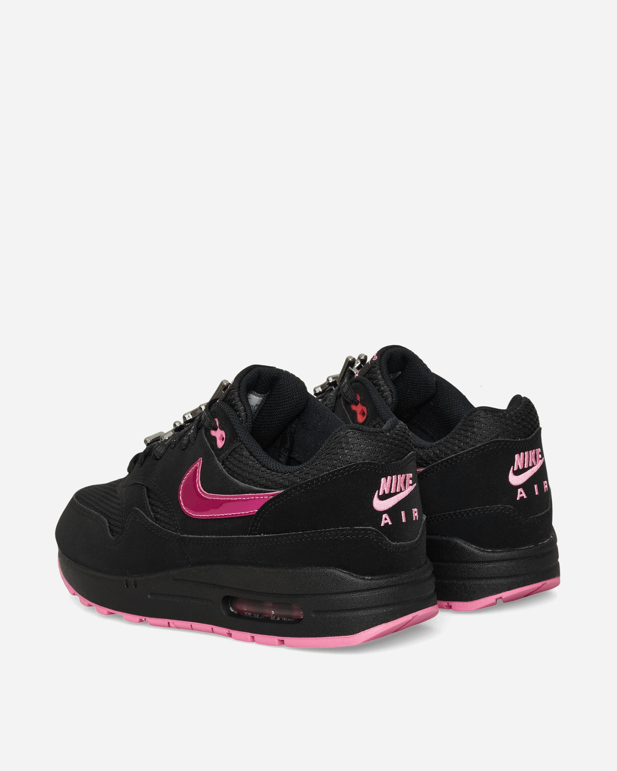 Air Max 1 Premium Sneakers Black / Playful Pink