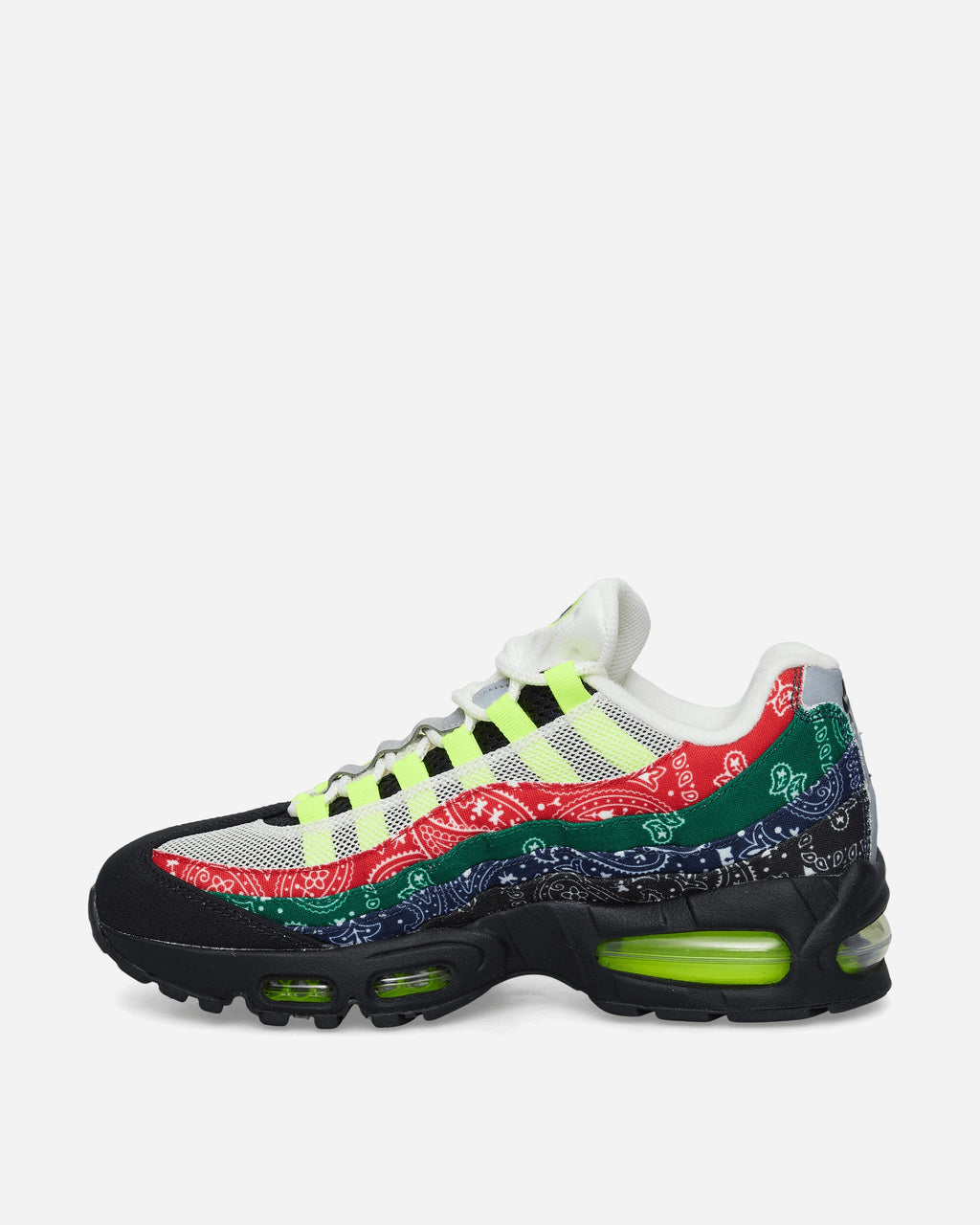 Air Max 95 Big Bubble Sneakers Volt / University Red