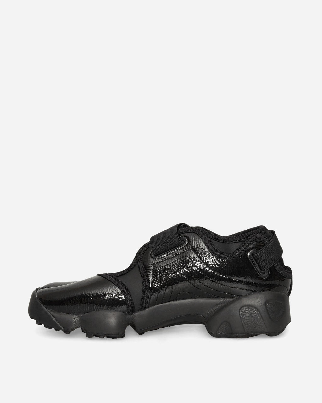 Women's Air Rift Sandals Black / Metallic Silver