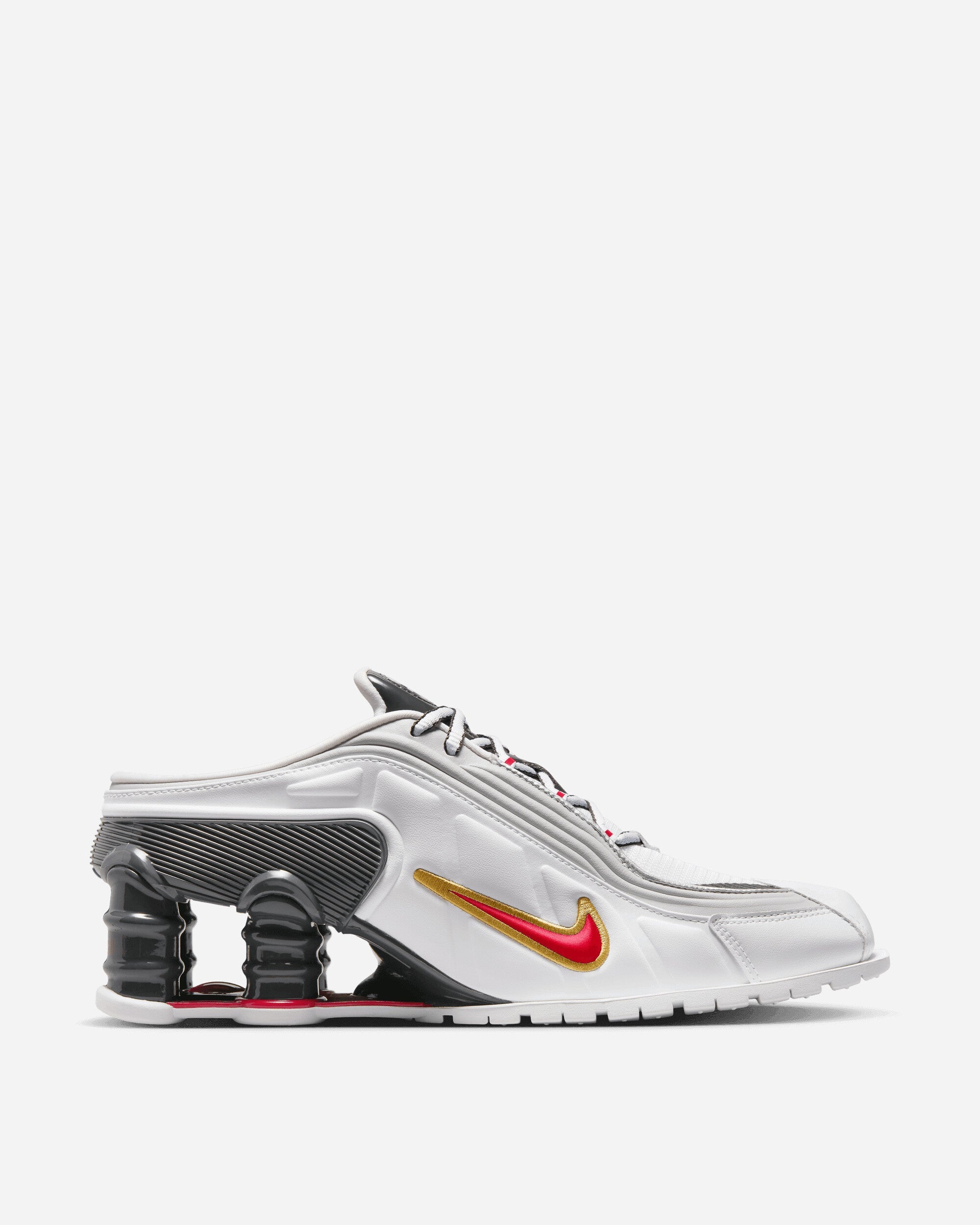 Women's Martine Rose Shox MR4 Sneakers White / Varsity Red