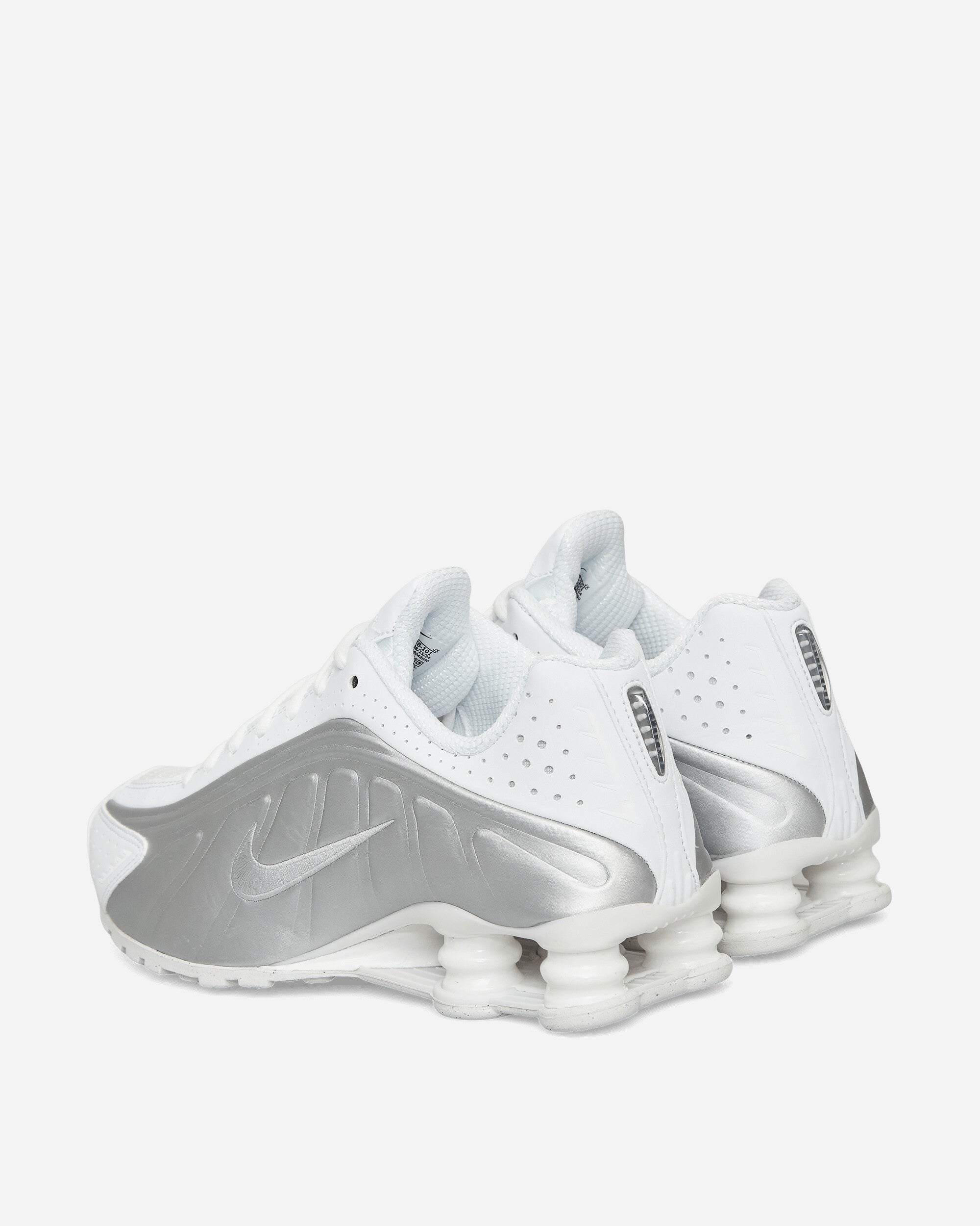Shox R4 Sneakers White / Metallic Silver
