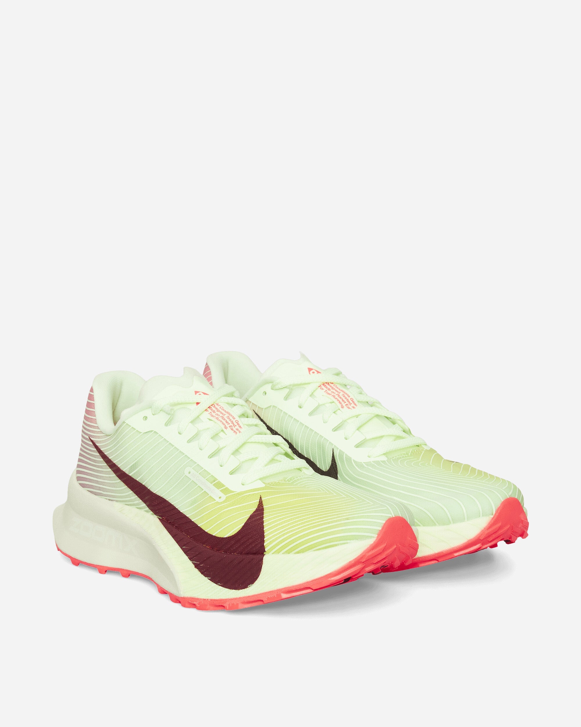 ACG Ultrafly Trail Sneakers Volt Tint / Burgundy Ash