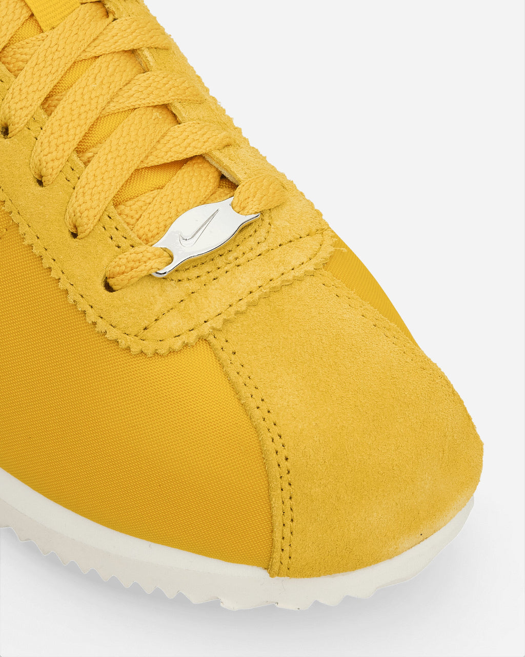 Women's Cortez Textile Sneakers Yellow Ochre / Gorge Green