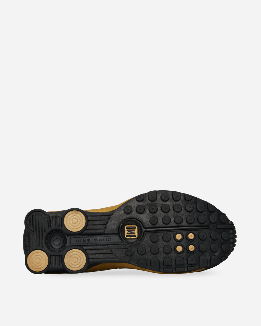 Women's Shox R4 Sneakers Black / Metallic Gold