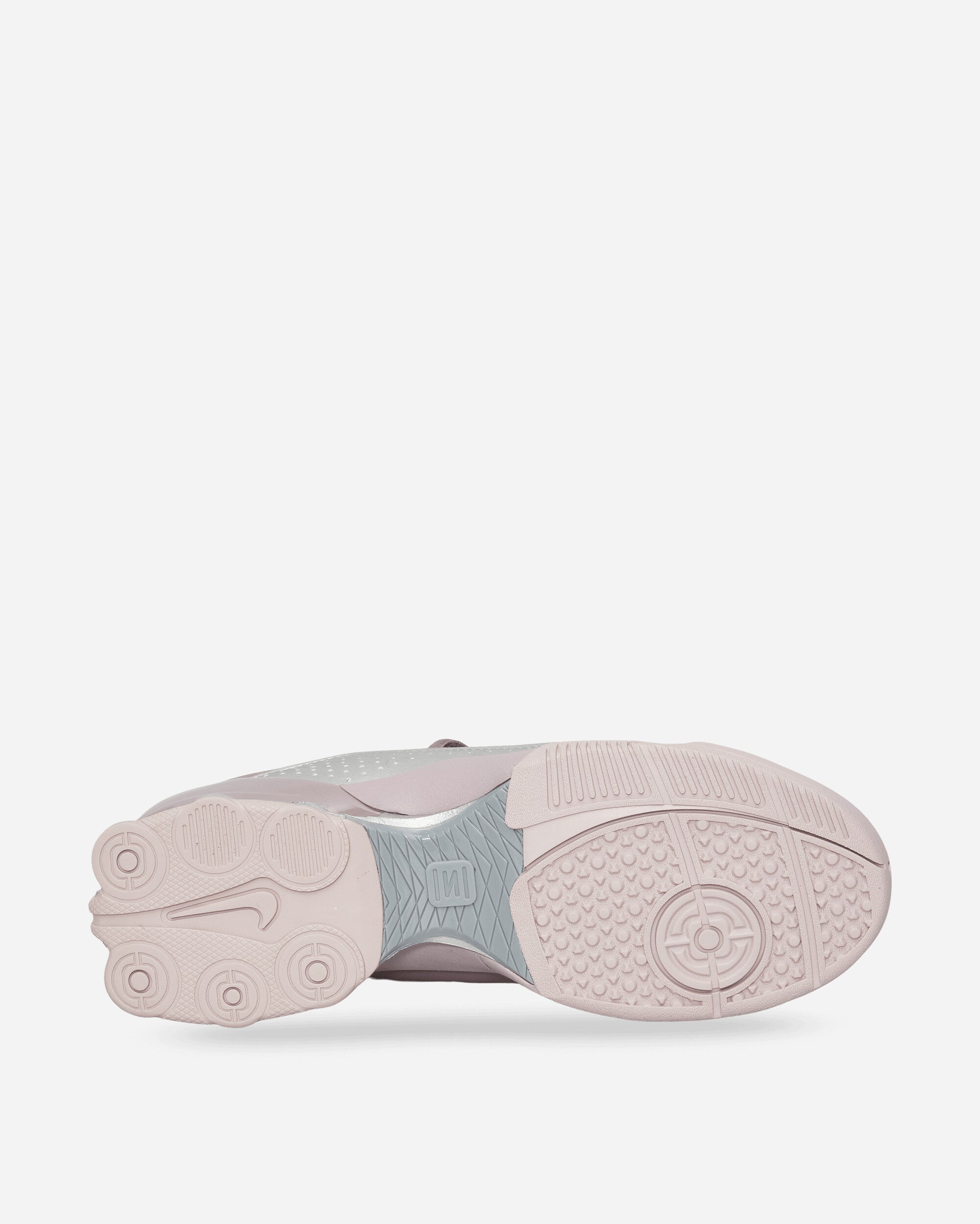 Women's T90 Shox Magia Sneakers Taupe Grey / Metallic Silver