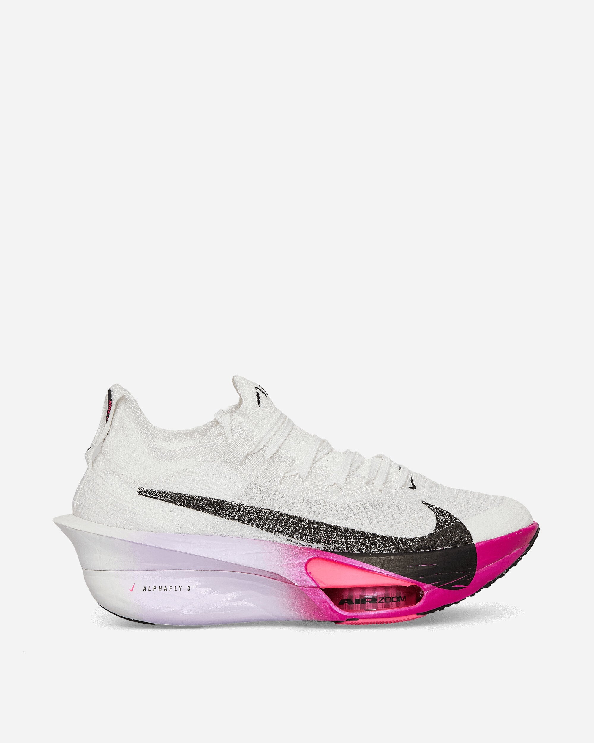 Women's Air Zoom Alphafly 3 Sneakers White / Purple Agate / Vivid Grape / Black