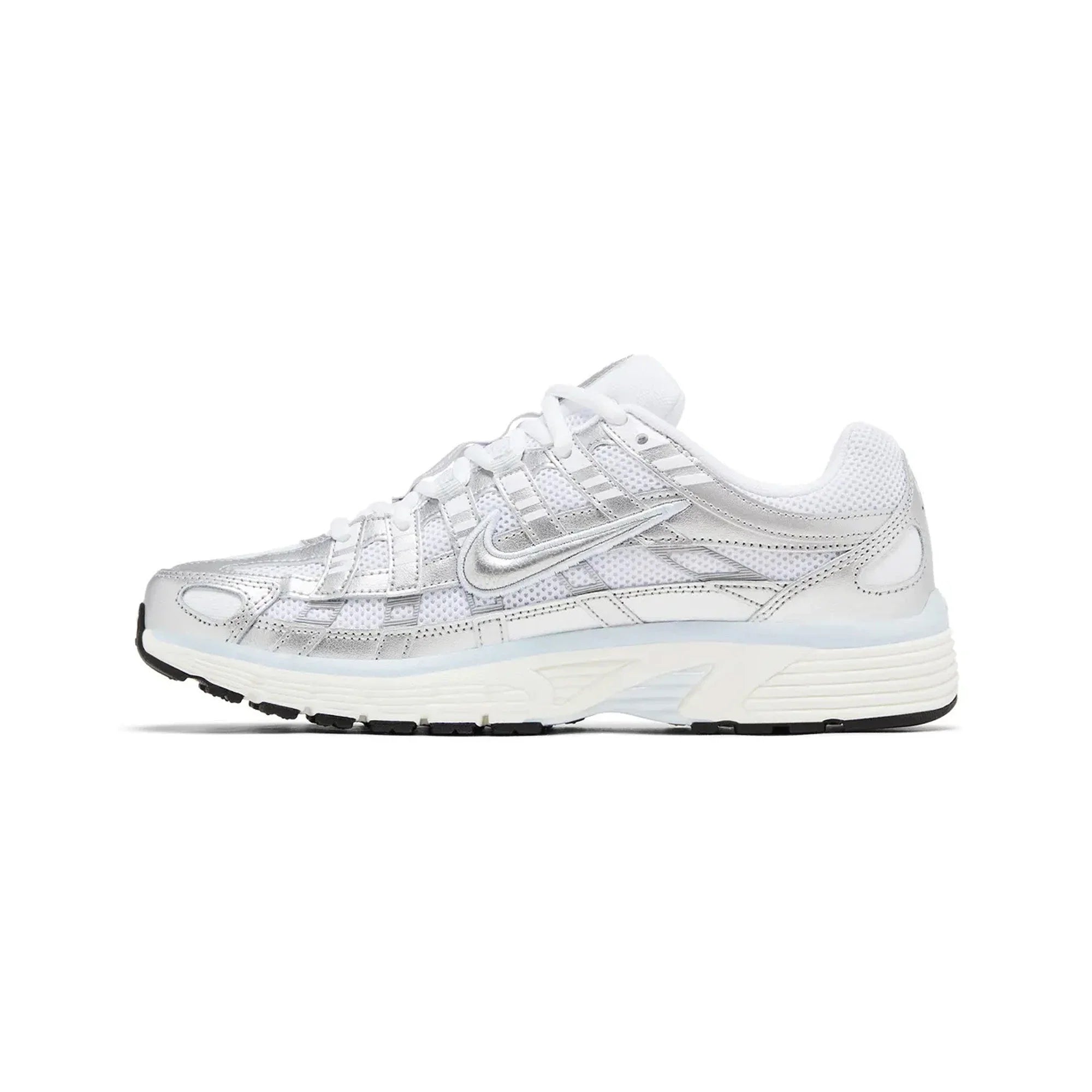 Nike P-6000 'White Blue Tint Sail Metallic Silver' Women's (2025)