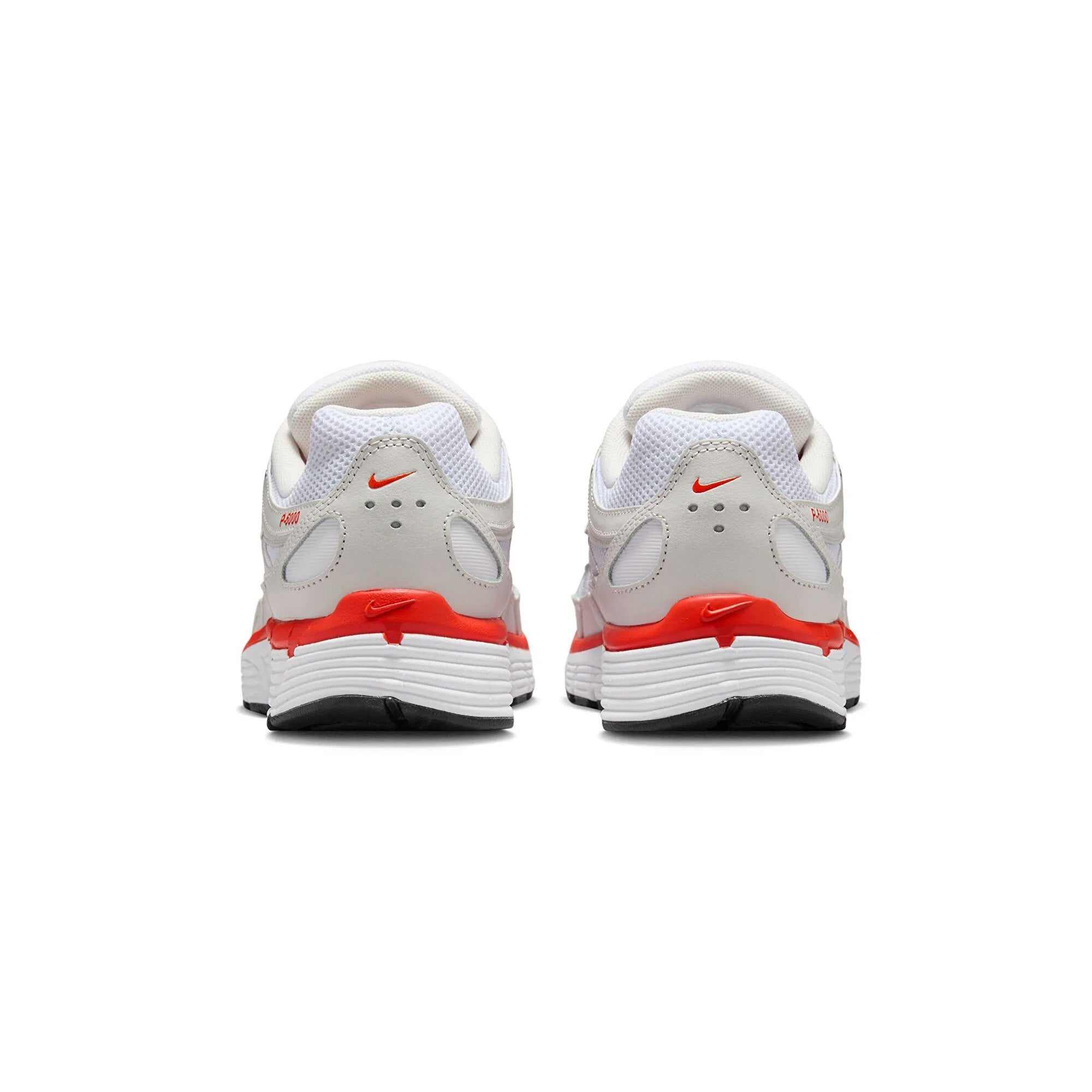 Nike P-6000 'White Platinum Tint Black Picante Red' Women's (2025)