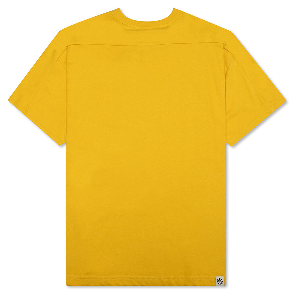 Sportswear Revival Short Sleeve Top - Vivid Sulfur/White
