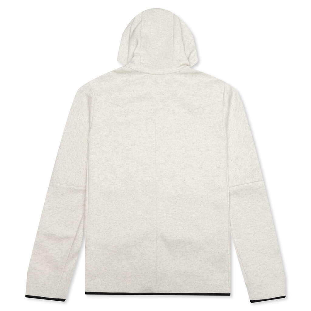 Sportswear Tech Fleece Full - Zip Hoodie - White/Heather