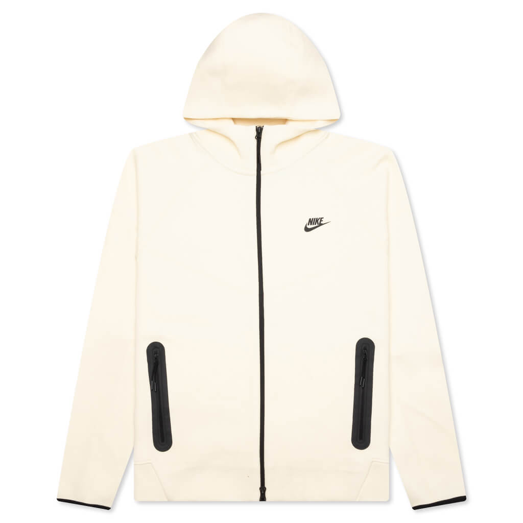 Sportswear Tech Fleece Windrunner Full Zip Hoodie - Coconut Milk/Black