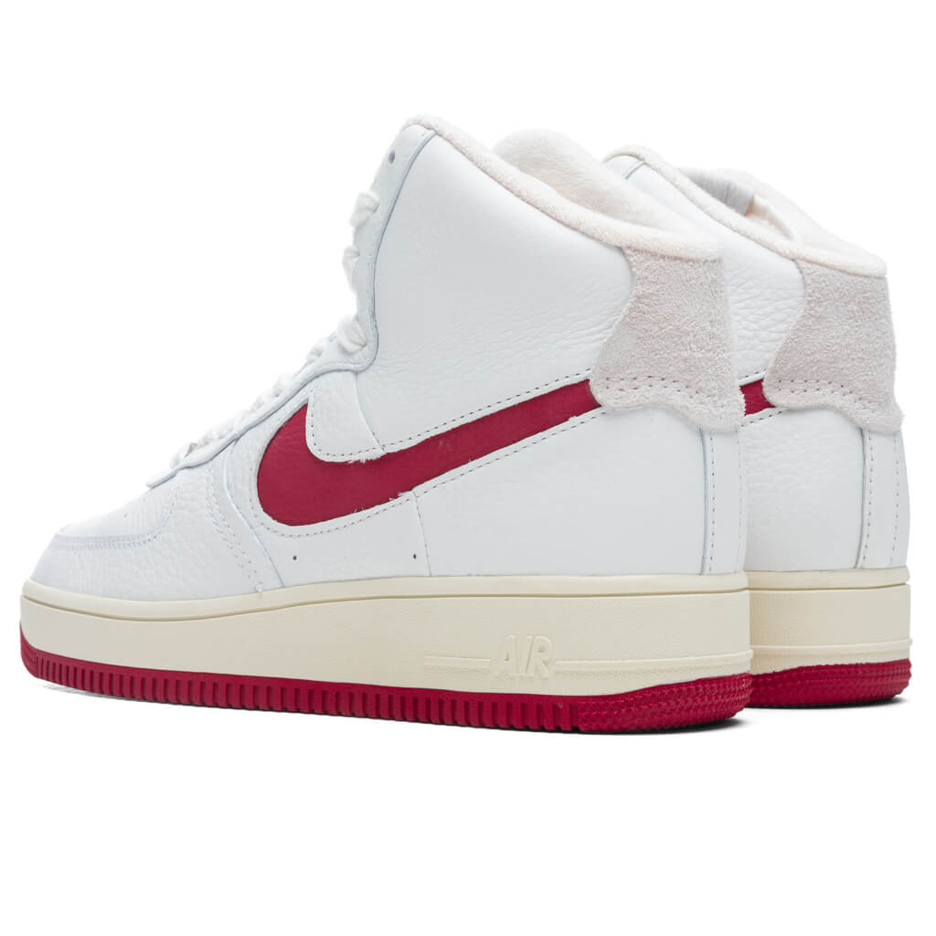 Women's Air Force 1 Sculpt - Summit White/Gym Red