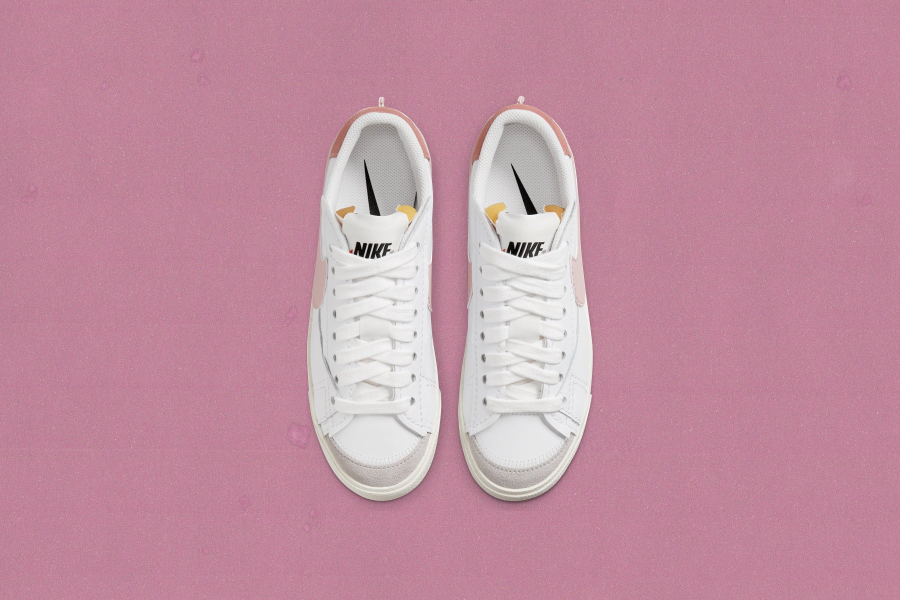 Women's Blazer Low '77 Jumbo - White/Pink Oxford/Rose Whisper