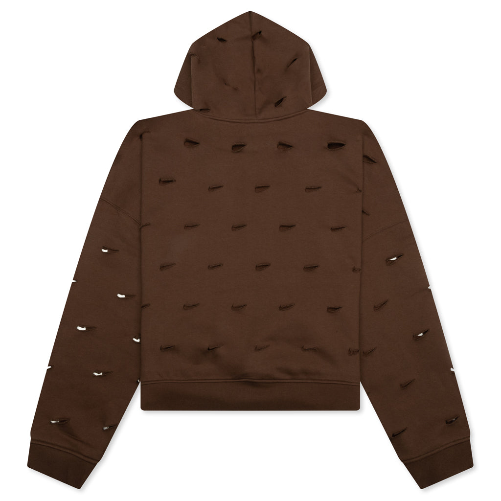 Jacquemus NRG HE Swoosh Hoodie - Cacao Wow