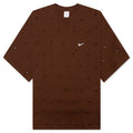 Jacquemus NRG HE Swoosh Tee - Cacao Wow