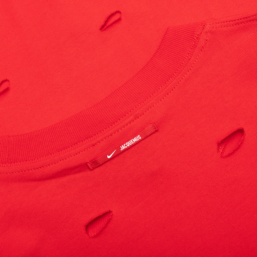 Jacquemus NRG HE Swoosh Tee - University Red