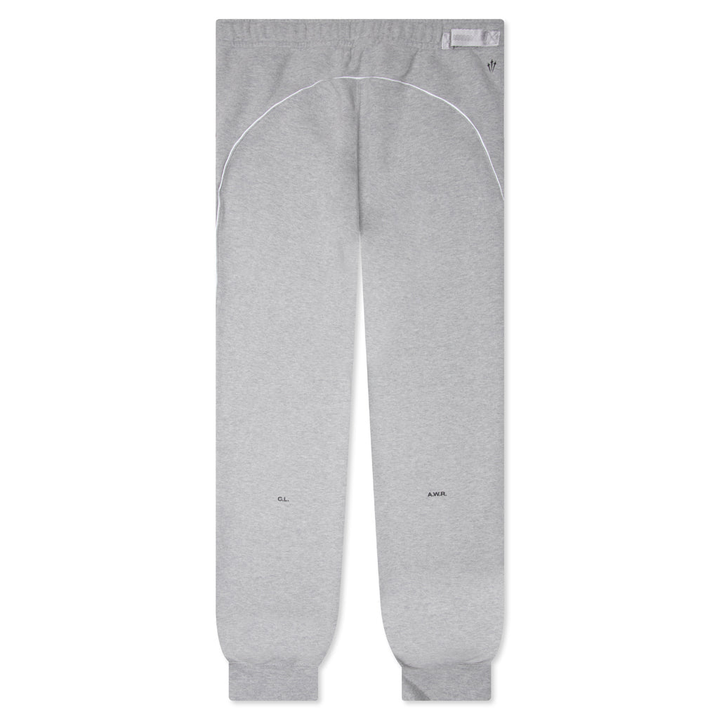 NOCTA Fleece CS Pants - Heather Grey/Matte Silver/Black