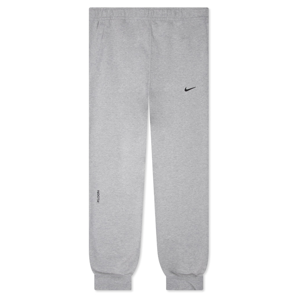 NOCTA Fleece CS Pants - Heather Grey/Matte Silver/Black