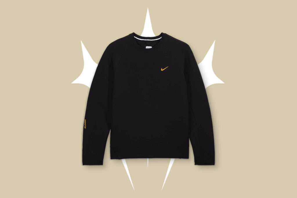 NOCTA Tech Fleece Crew - Black/University Gold
