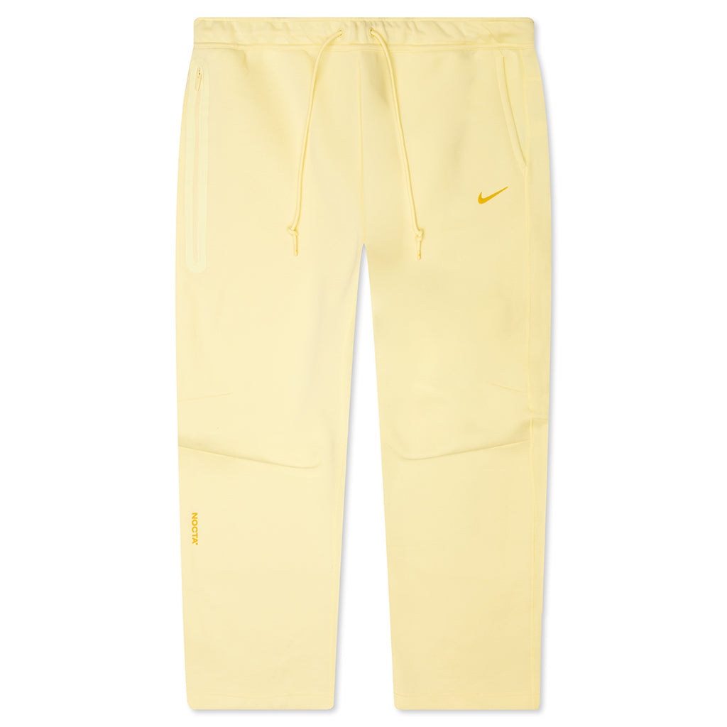 NOCTA Tech Fleece Open - Hem Pant - Citron Tint/Vivid Sulfur