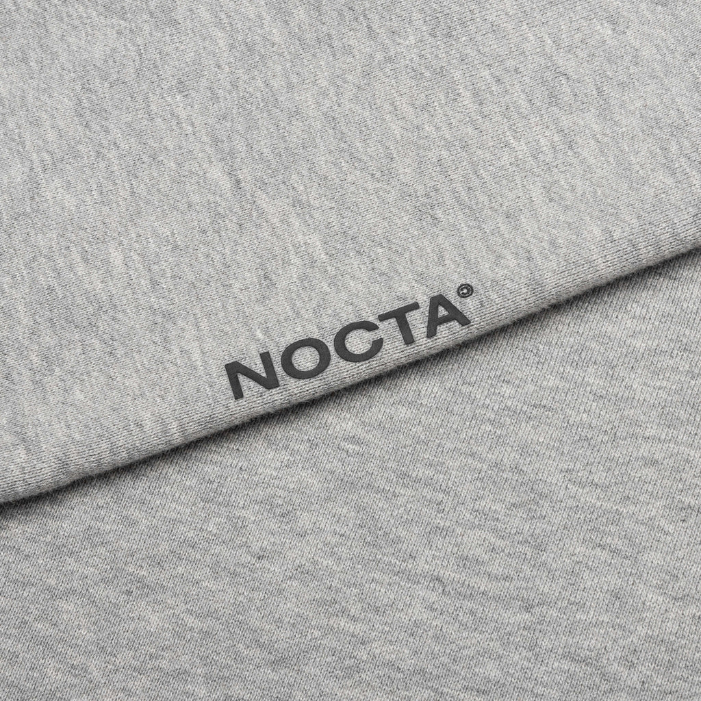 Nocta NRG CS Fleece Crew - Dark Grey Heather/Black