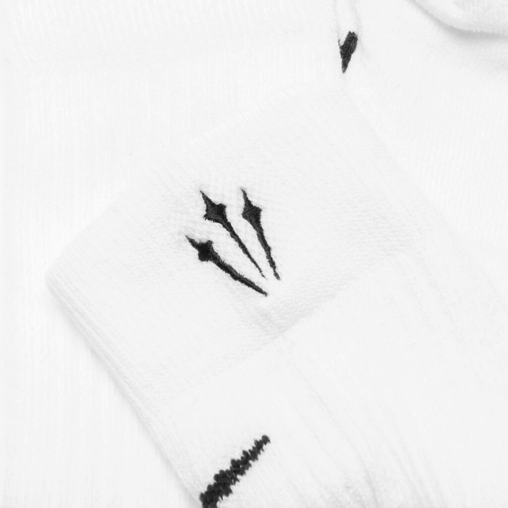 NOCTA Crew Socks - White/Black