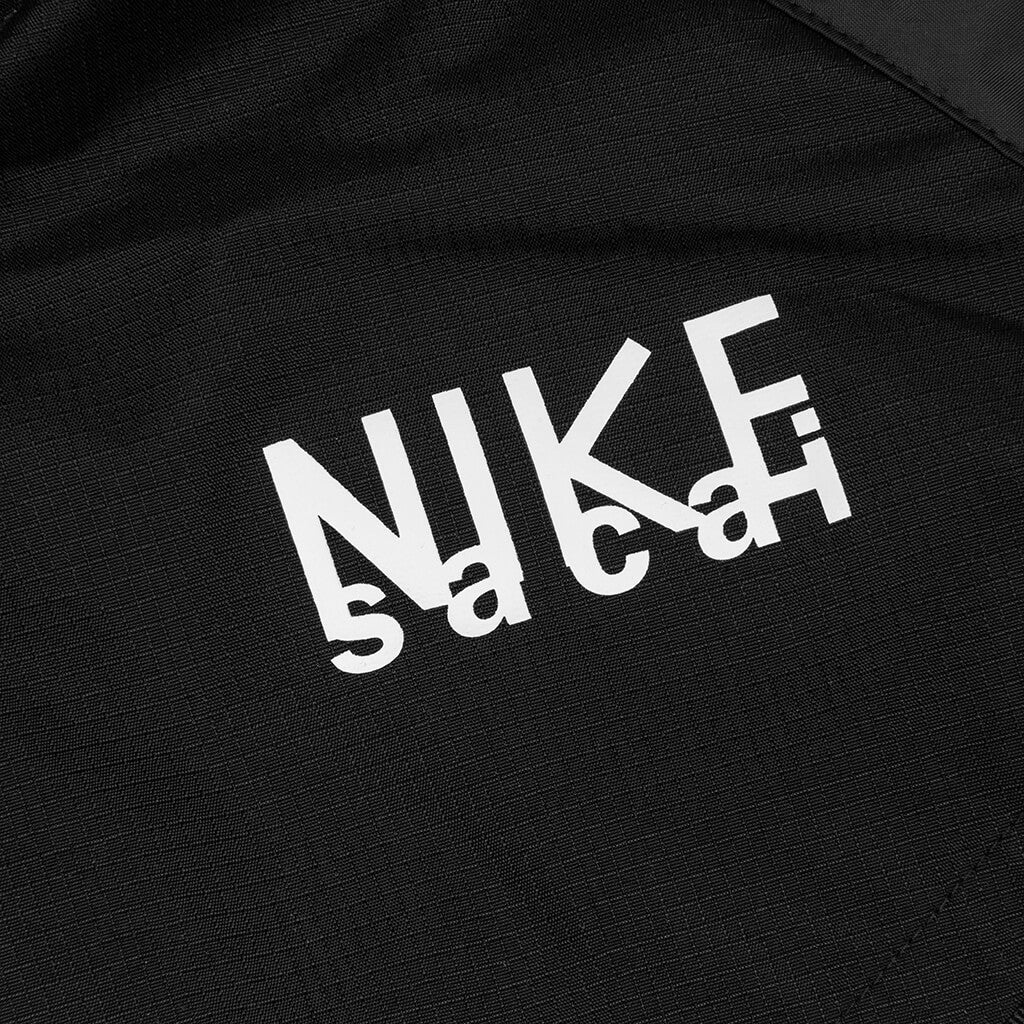 Sacai NRG Full Zip Hoodie - Black