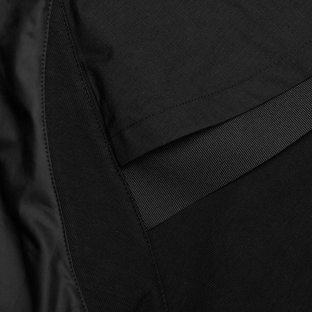 Sacai NRG Full Zip Hoodie - Black