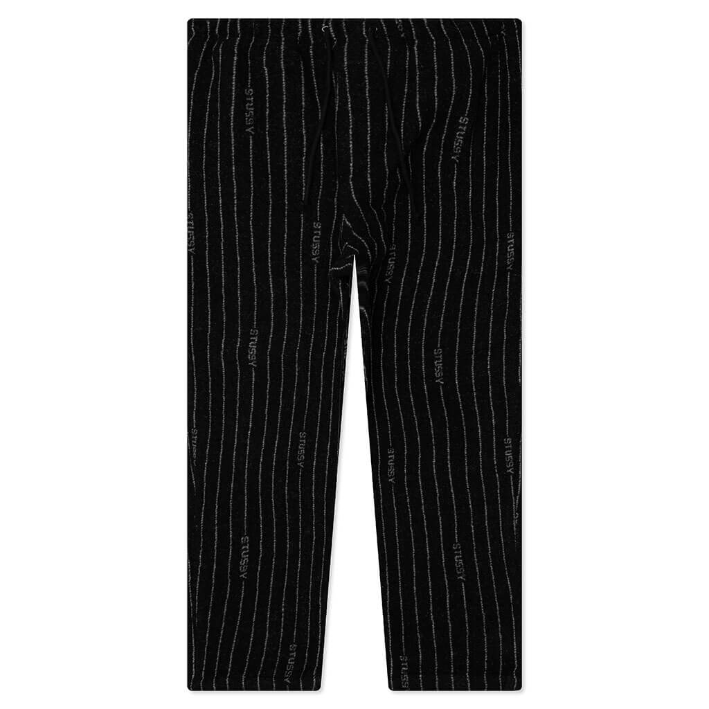 NRG Stripe Wool Pant - Black/Dark Antique Black/White