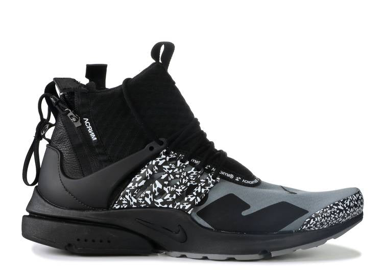 Air Presto Mid Acronym Cool Grey (WORN)